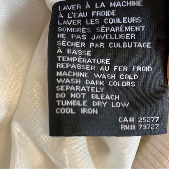 MOTO Cream faux leather hooded jacket size small - Picture 9 of 13